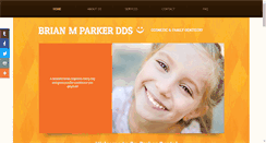 Desktop Screenshot of drparkerdental.com